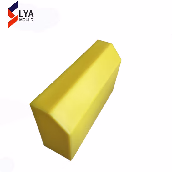 Bordure routière en plastique avec lumière LED